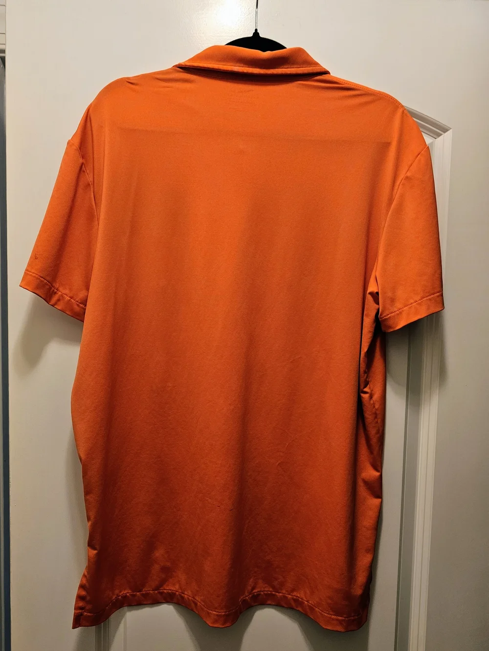 Polo Ralph Lauren Performance Polo Shirt L Orange Moisture Wicking Golf